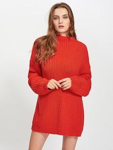 Exaggerate Long Sleeve Eyelet Detail Sweater